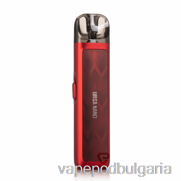 Vape 10000 Дръпки Lost Vape Ursa Nano Pod Kit Wave Red